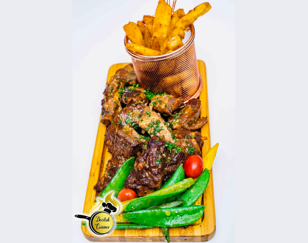 Devilish platter served at Devilish Cuisines